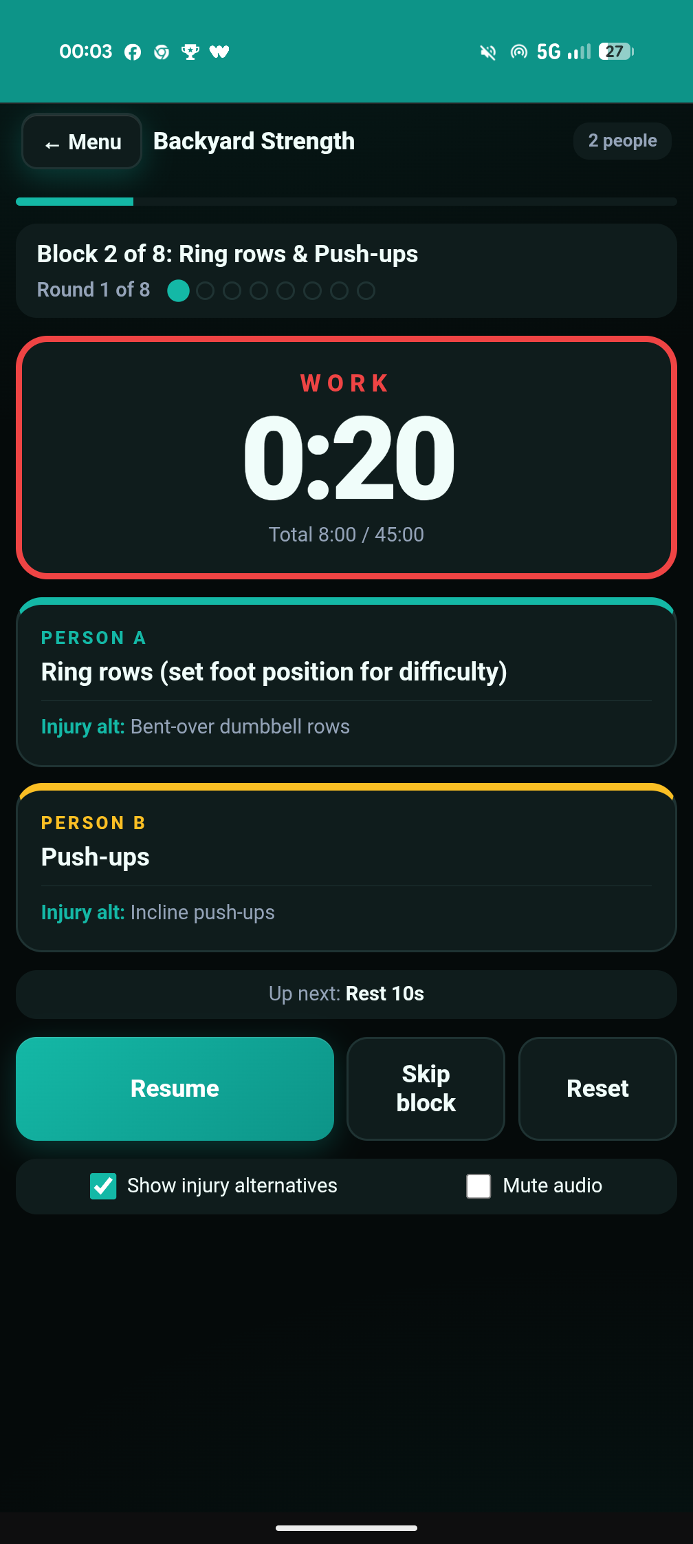 FLAUX FIT screenshot 2